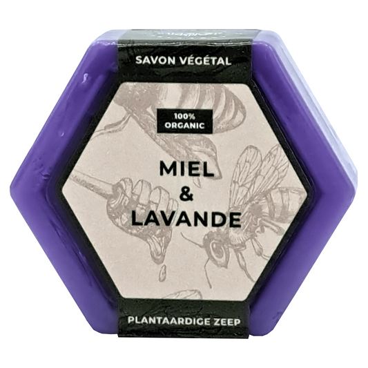 Savon au miel et lavande / brut: 95 g