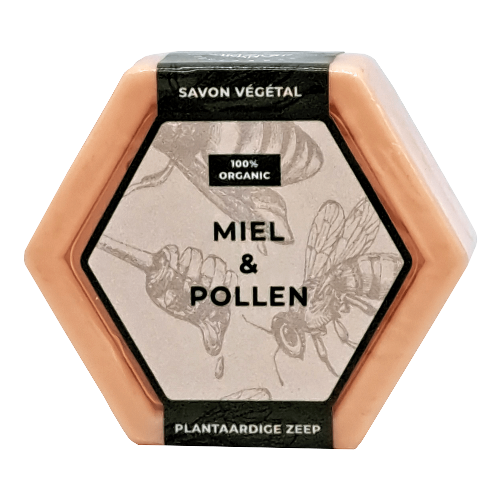 Savon au miel et pollen / brut: 95 g