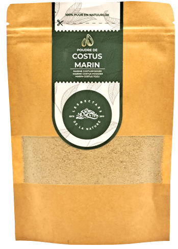 Costus marinus poeder 100 g / rauw